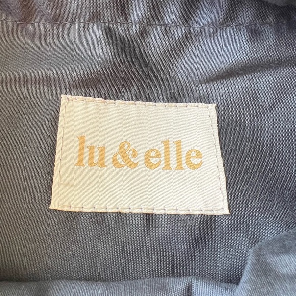 Fun knapsack with beach vibes. Drawstring and metal clasp. Canvas material - Picture 2 of 7